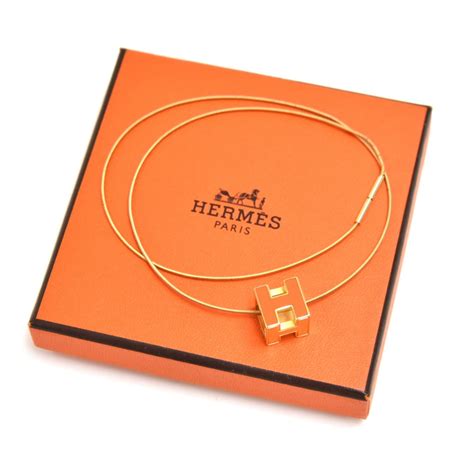 hermes cage necklace|Hermes necklace men's.